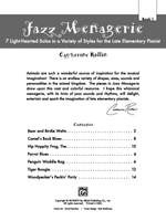 Catherine Rollin: Jazz Menagerie, Book 1 Product Image