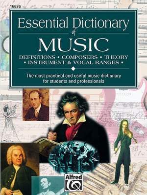Essential Dictionary of Music Product Image