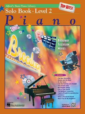 Alfred's Basic Piano Course: Top Hits! Solo Book 2