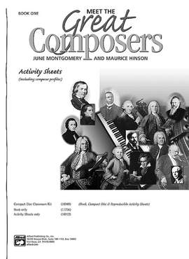 Meet the Great Composers: Activity Sheets, Book 1