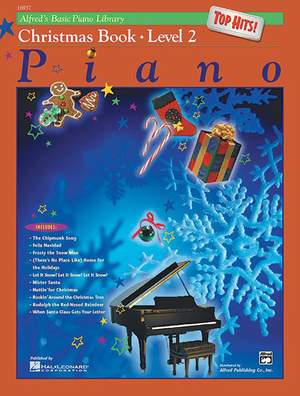 Alfred's Basic Piano Course: Top Hits! Christmas Book 2