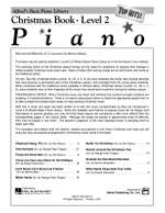 Alfred's Basic Piano Course: Top Hits! Christmas Book 2 Product Image