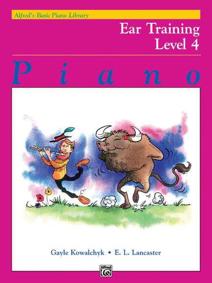 Alfred's Basic Piano Course: Ear Training Book 4