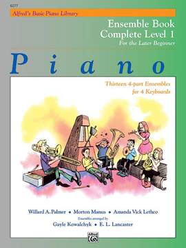 Alfred's Basic Piano Course: Ensemble Book Complete 1 (1A/1B)