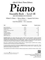 Alfred's Basic Piano Course: Ensemble Book 1B Product Image