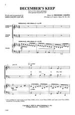 Frédéric Chopin/Greg Gilpin: December's Keep SATB Product Image