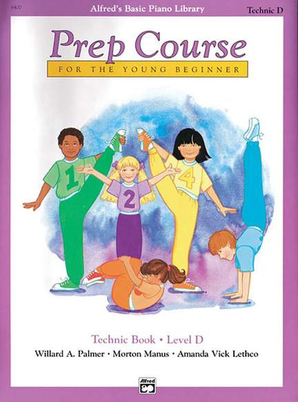 Alfred's Basic Piano Prep Course: Technic Book D