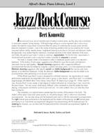 Alfred's Basic Jazz/Rock Course: Lesson Book, Level 1 Product Image