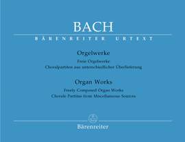 Bach, JS: Organ Works Vol.11: Freely Composed Organ Works and Chorale Partitas (Urtext)