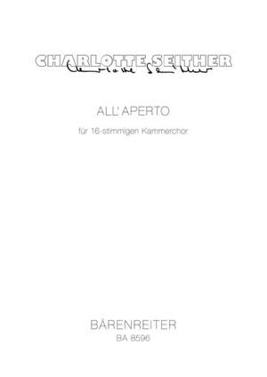 Seither, C: All' Aperto for mixed Chorus a cappella