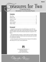 Martha Mier: Treasures for Two, Book 2 Product Image