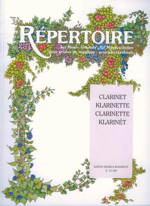 Perenyi, Eva: Repertoire for Clarinet