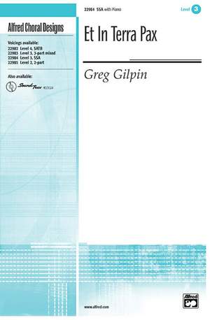 Greg Gilpin: Et In Terra Pax SSA