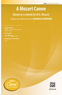 Donald Moore/Wolfgang Amadeus Mozart: A Mozart Canon 2-Part