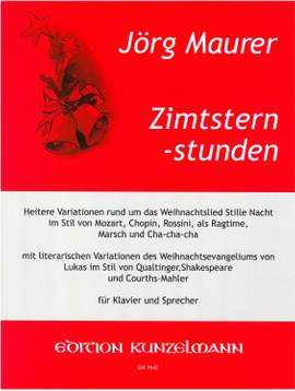 Maurer, Jörg: Zimtsternstunden für Klavier und Sprecher