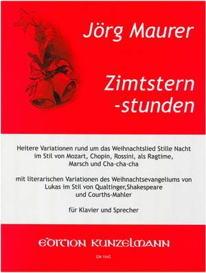 Maurer, Jörg: Zimtsternstunden für Klavier und Sprecher