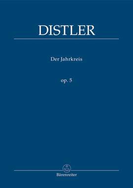 Distler, H: Jahrkreis, Der. Op.5 (52 Chorale Pieces) (G)