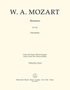 Mozart, WA: Idomeneo (Overture) (K.366) (Urtext)