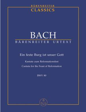 Bach, JS: Cantata No. 80: Ein feste Burg (BWV 80) (Urtext)