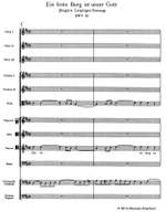 Bach, JS: Cantata No. 80: Ein feste Burg (BWV 80) (Urtext) Product Image