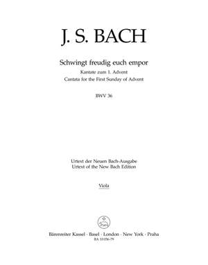 Bach, JS: Cantata No. 36: Schwinget freudig euch empor (BWV 36) (Urtext). (final version)