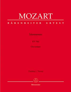 Mozart, WA: Idomeneo (Overture) (K.366) (Urtext)
