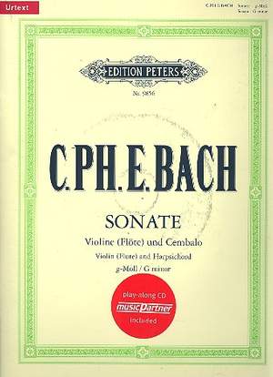 Bach, C.P.E: Sonata in G minor