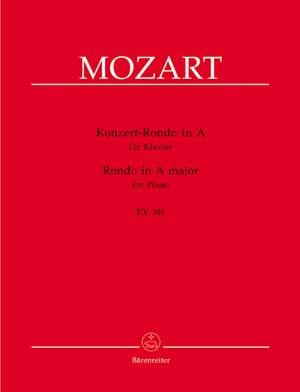 Mozart, WA: Concert Rondo in A (K.386) (Urtext)