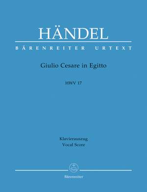 Handel, GF: Giulio Cesare in Egitto (HWV 17) (It-G) (Urtext)