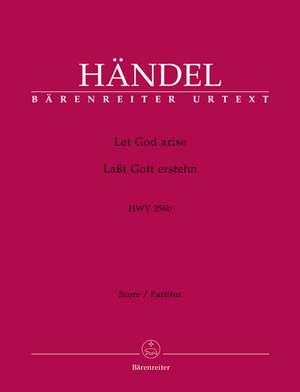 Handel, GF: Let God arise (HWV 256b) (E-G) (Urtext)