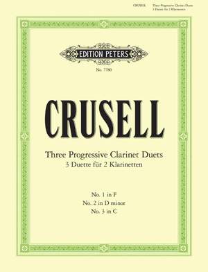 Crusell, B: Progressive Duets for Two Clarinets  (Complete in one Volume)