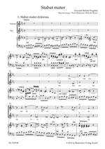 Pergolesi, GB: Stabat mater for Soprano, Alto, Strings and Basso continuo Product Image