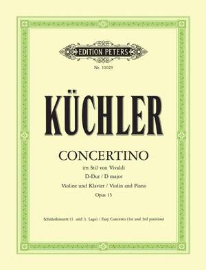 Küchler, F: Concerto in D Op.15