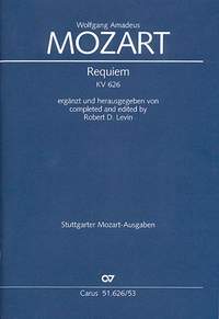 Mozart: Requiem in D minor, K626