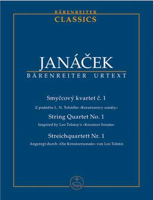 Janacek, L: String Quartet No.1 (Inspired by Tolstoy's Kreutzer Sonata) (Urtext)