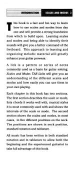 Scales & Modes for Guitar Product Image