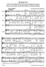 Mendelssohn, F: Lord, now lettest Thou Thy servant depart in peace Op.69 (E-G) Product Image