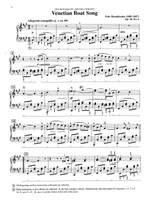 Felix Mendelssohn: Venetian Boat Song, Op. 30, No. 6 Product Image