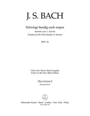 Bach, JS: Cantata No. 36: Schwinget freudig euch empor (BWV 36) (Urtext). (final version)