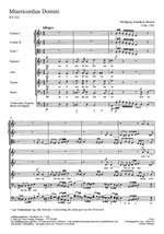 Mozart: Misericordias Domini (KV 222 (205a); d-Moll) Product Image