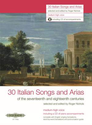 30 Italian Songs and Arias of the seventeenth and eighteenth centuries (Medium High Voice)