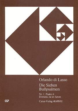 Lasso: Psalm 6