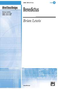 Brian Lewis: Benedictus SAB