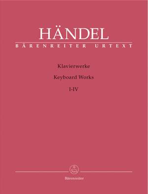 Handel, GF: Complete Works for Piano Solo in 4 Volumes (Urtext)