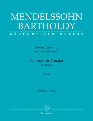 Mendelssohn, F: Overture in C for Winds Op.24 (Urtext)