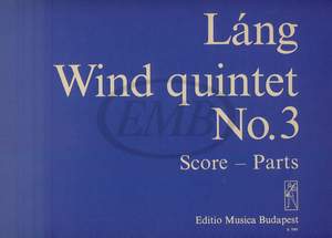 Lang, Istvan: Wind Quintet No. 3