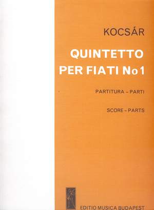 Kocsar, Miklos: Wind Quintet No. 1