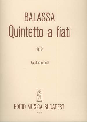 Balassa, Sandor: Wind Quintet