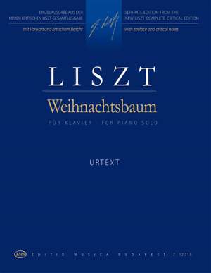 Liszt, Franz: Weihnachtsbaum Nos 1-12 (piano)