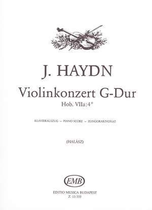 Haydn, Franz Joseph: Violinkoncert G-Dur, Hob. VIIa:4
